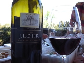 J.Lohr VINEYARD & WINES glass